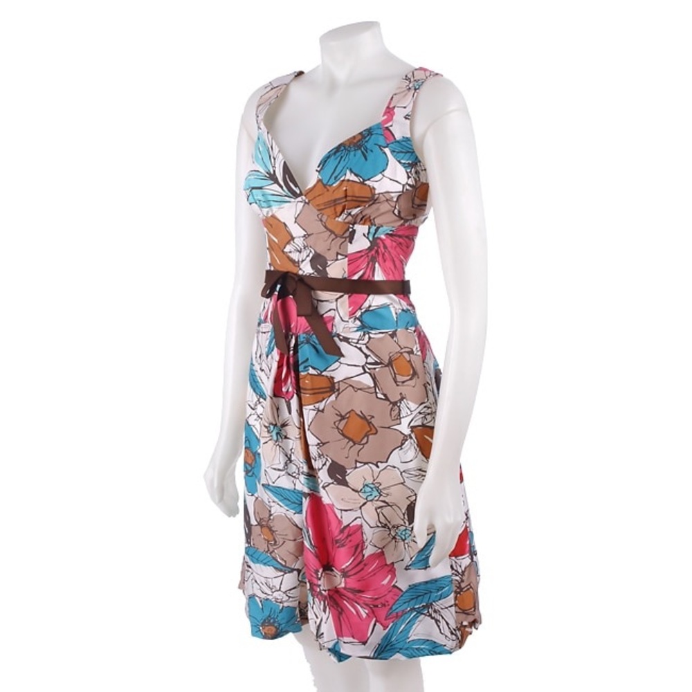 🎉HP🎉 New Silk Max & Cleo Floral Dress Size 8